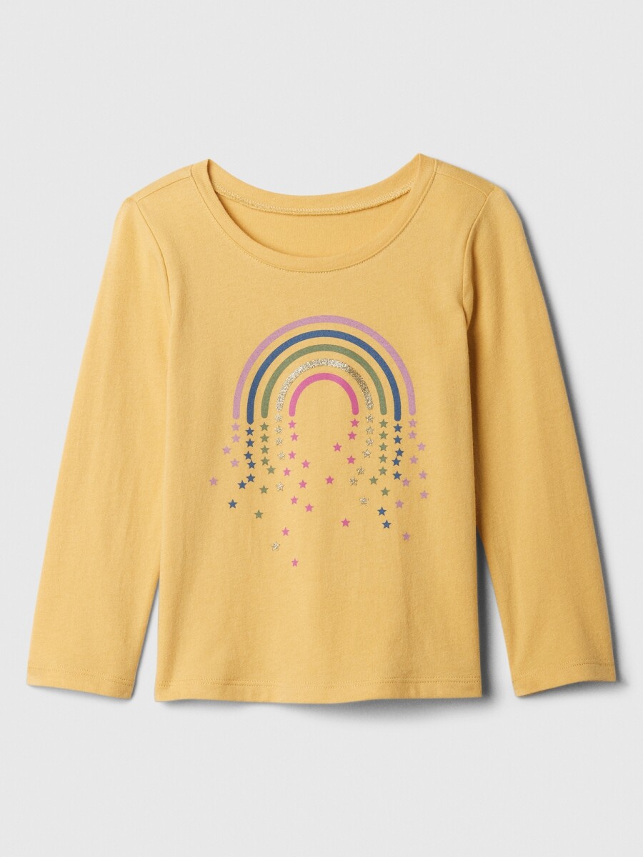 Remera Gráfico Toddler Niña - French Almond 