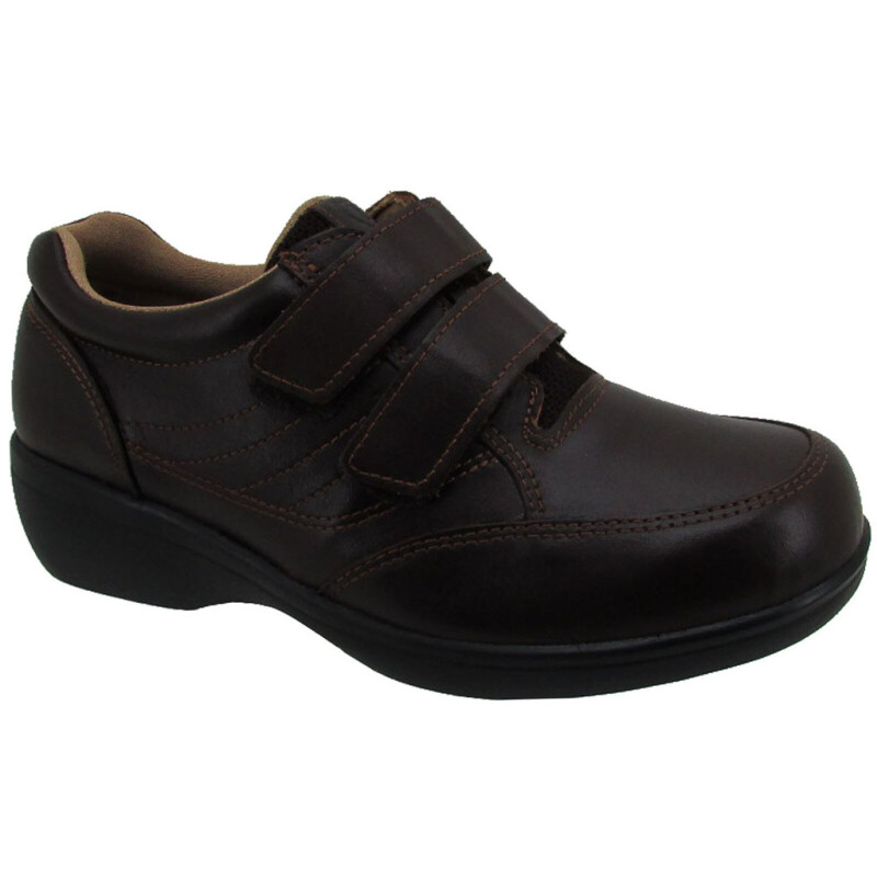 Zapatos de Mujer Lombardino Casual Diabetic Marrón