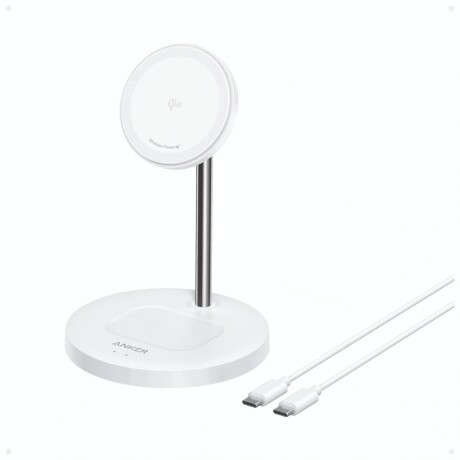 Cargador Inalámbrico 2 En 1 ANKER Maggo - White Cargador Inalámbrico 2 En 1 ANKER Maggo - White