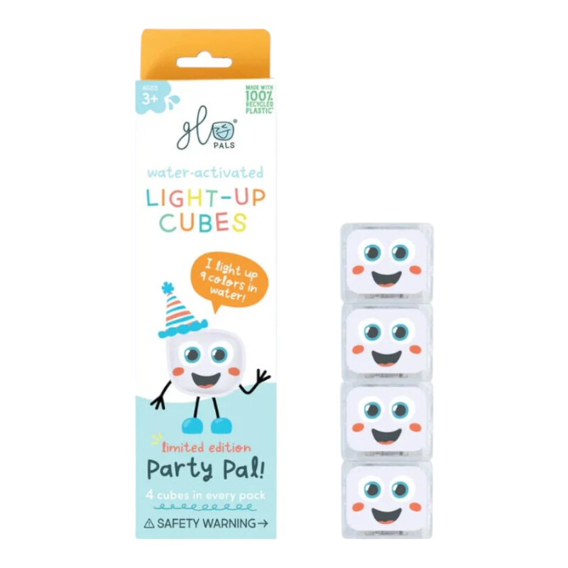 Cubos Glo Pals activados por agua x4 Ppal