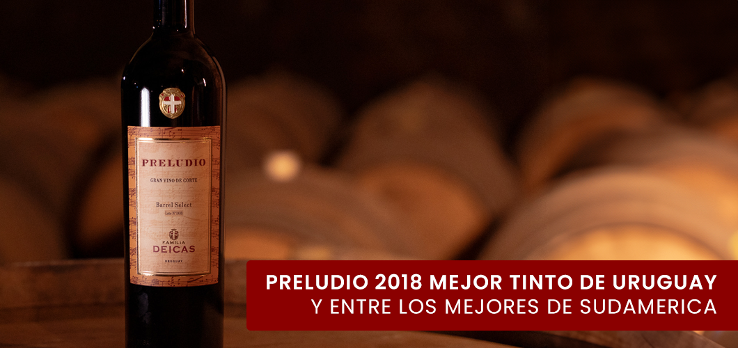Preludio Tinto 2018 entre los Mejores de Sudamérica