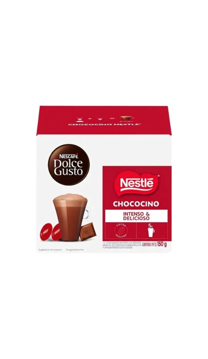 CAPSULAS DOLCE GUSTO (02) CHOCOCINO PACK X 10 