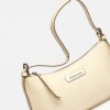 Cartera al hombro Mia en cuero graneado Cotton