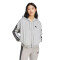 Campera de Mujer Adidas Gris - Negro