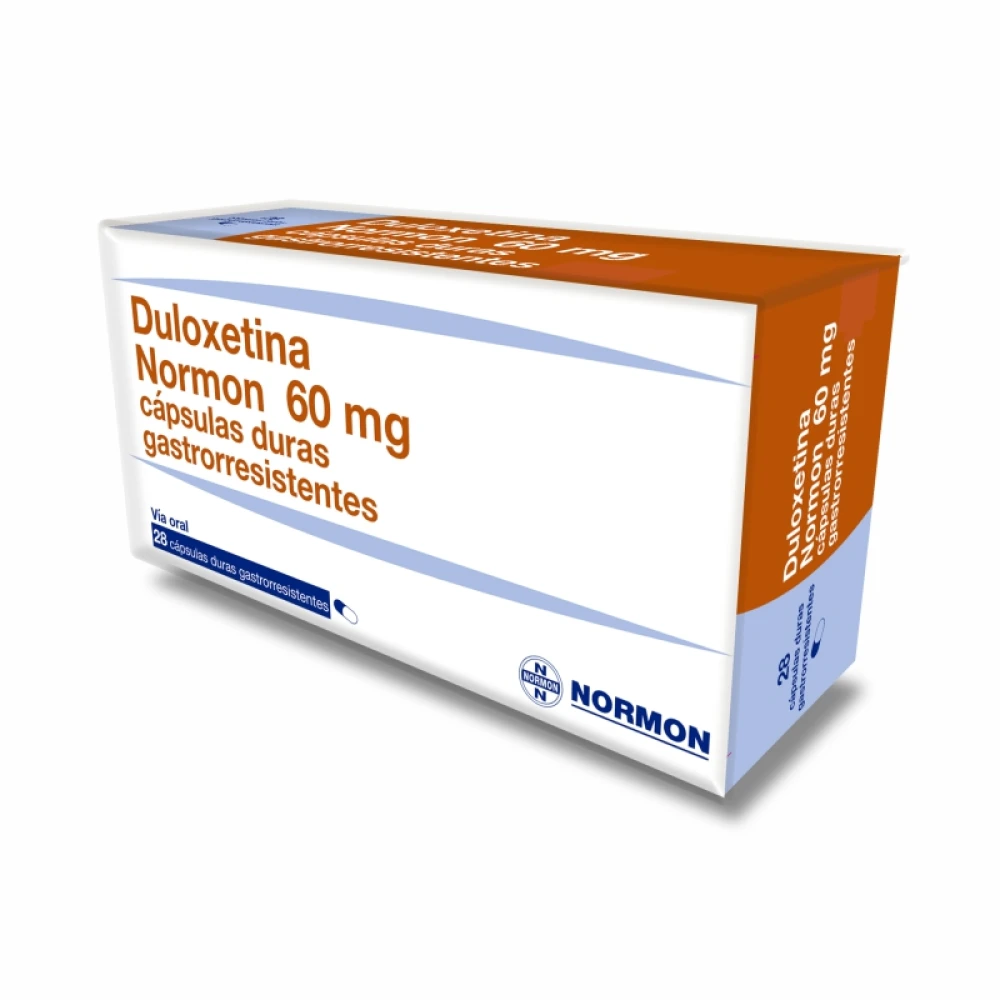 DULOXETINA NORMON 60 MG X 28 CAPS