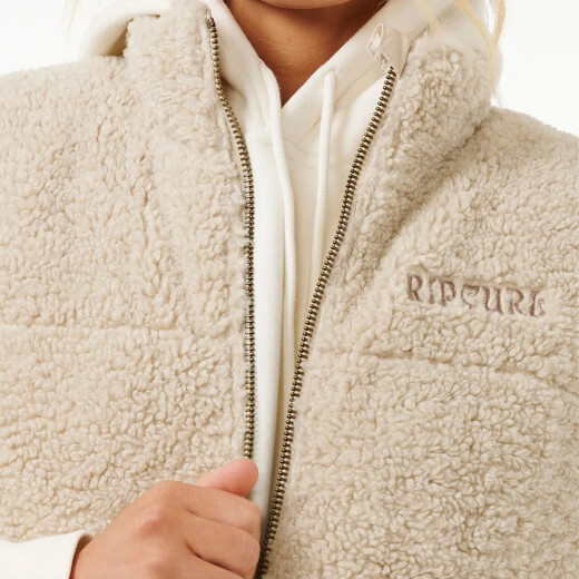 Chaleco Rip Curl Soleil Revo Puffer - Beige Chaleco Rip Curl Soleil Revo Puffer - Beige