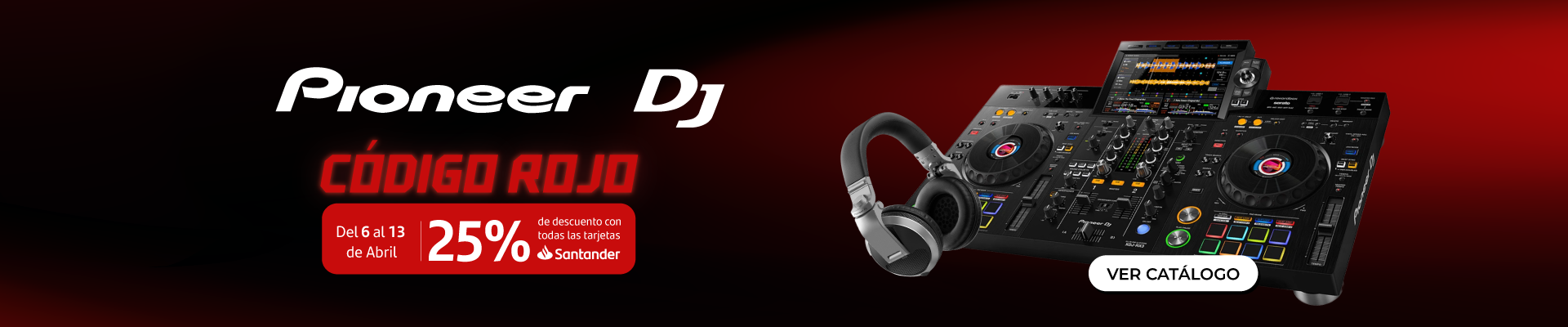 Pioneer DJ- Codigo rojo