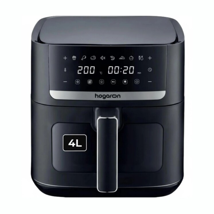 Freidora de Aire Hogaron 4 L 1350 W Digital con Visor Freidora de Aire Hogaron 4 L 1350 W Digital con Visor