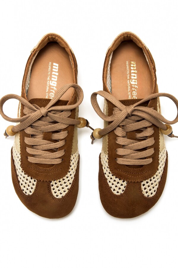 Zapatilla Roble / Platino Camel