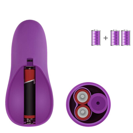 Huevo Vibrador Con Control Remoto Violeta