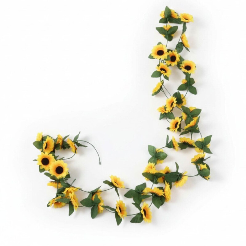 Guia de Girasoles Artificiales 150 cm Guia de Girasoles Artificiales 150 cm