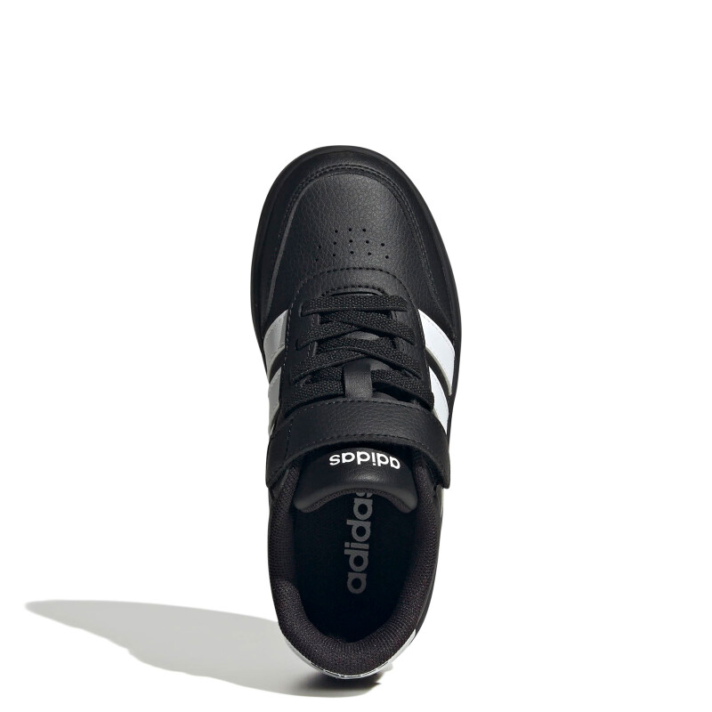 Championes de Niños Adidas Breaknet 3.0 Jrs con Velcro Negro - Blanco