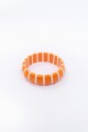 PULSERA RAYAS NARANJA