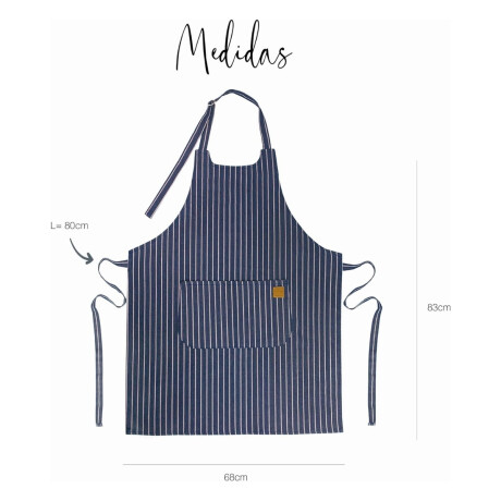 Delantal de cocina Paris Delantal de cocina Paris
