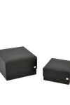 Caja laminada 04 - 12x12x6 cm NEGRO