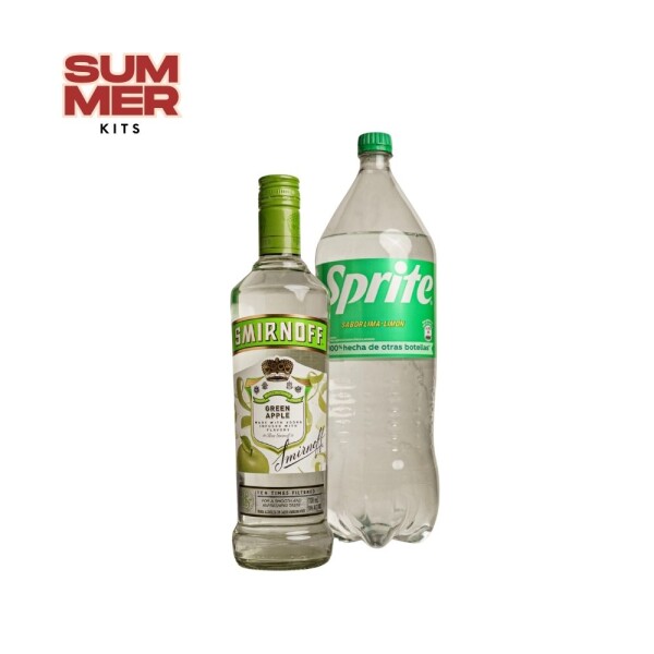 Kit Vodka Smirnoff Green Apple Kit Vodka Smirnoff Green Apple