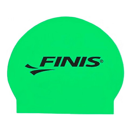 Logo Finis Latex Cap Green Logo Finis Latex Cap Green