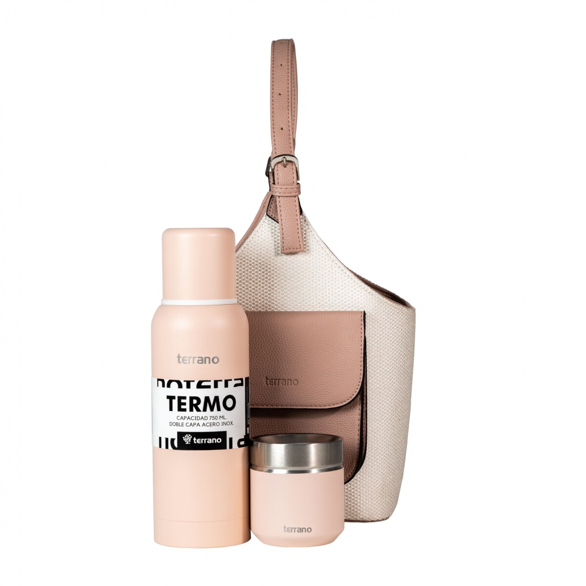 Kit Completo Slim 750ML + Matera Náutico - Rosado 