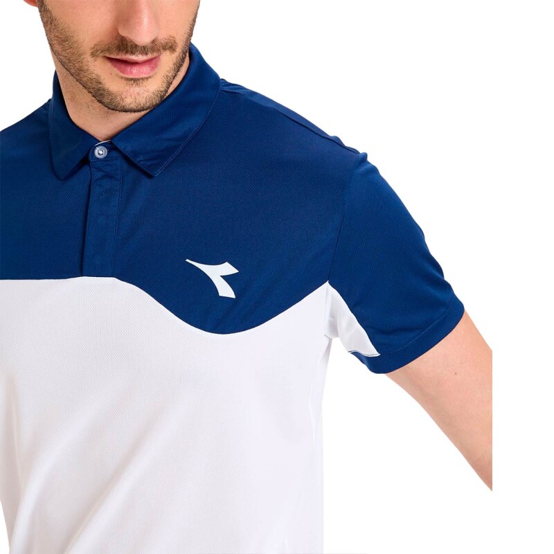 DIADORA T-shirteria/Top POLO SHIRT POLYESTERPOLO COURT Marino