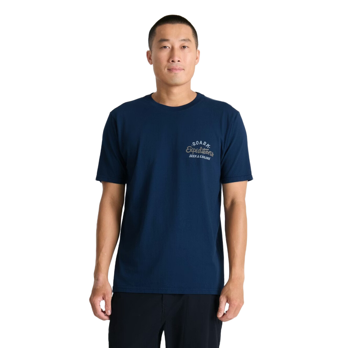 Remera Roark Sign Writer - Azul 