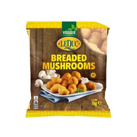 Champiñones Veggie Empanados Leduc 1kg Champiñones Veggie Empanados Leduc 1kg