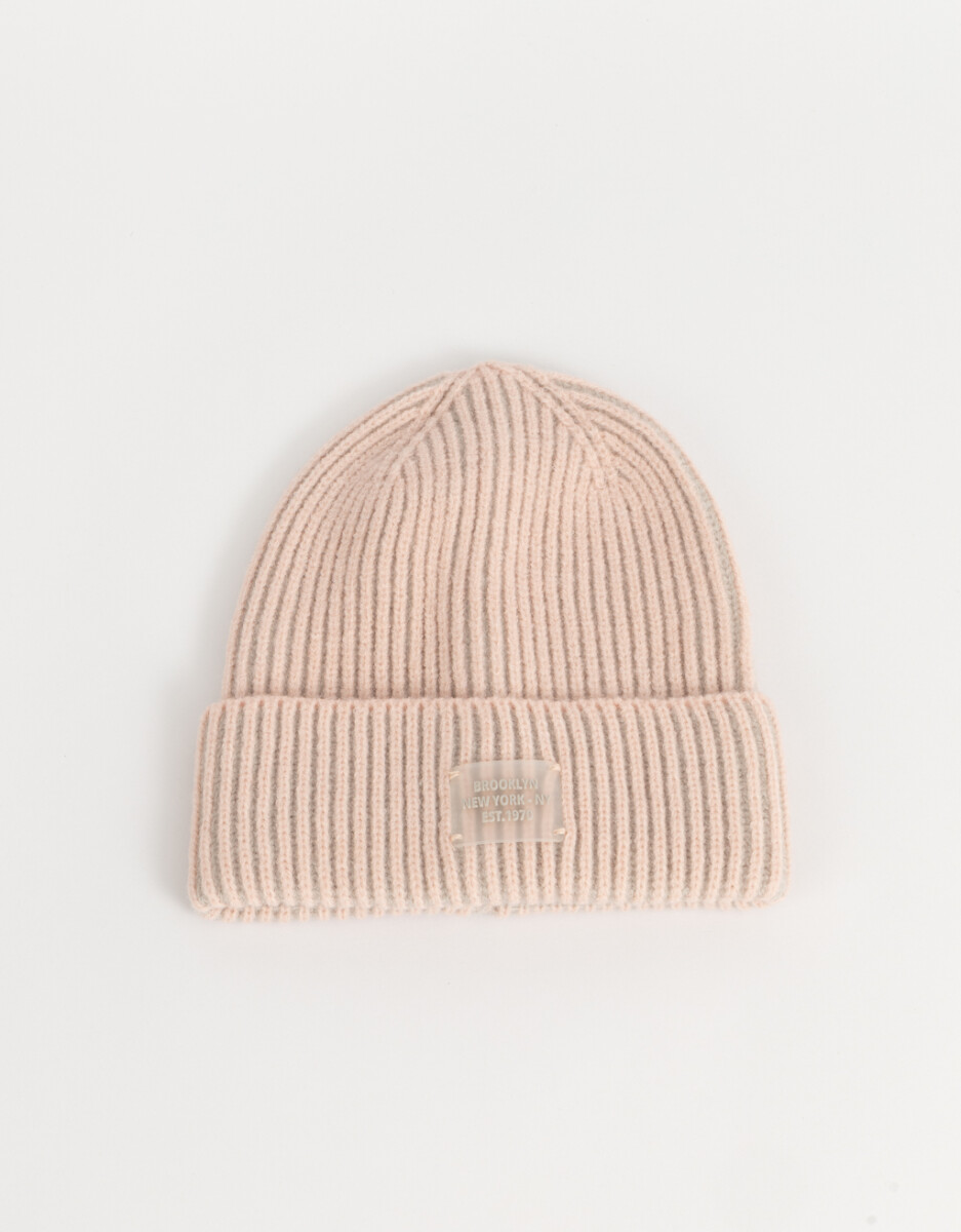 Gorro Tejido Efecto Lavado 
