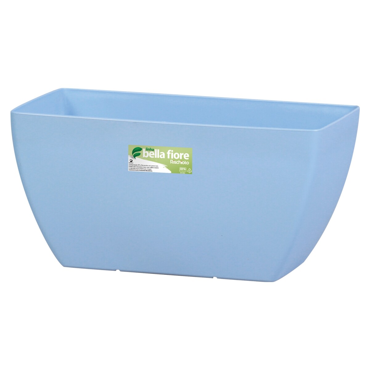 MACETA JARDINERA RECTANGULAR FLORATTA NR 30 5,3LTS - CELESTE 
