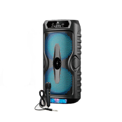 Parlante torre bluetooth KTS-1623 2x6.5" con micrófono luces led Parlante torre bluetooth KTS-1623 2x6.5" con micrófono luces led
