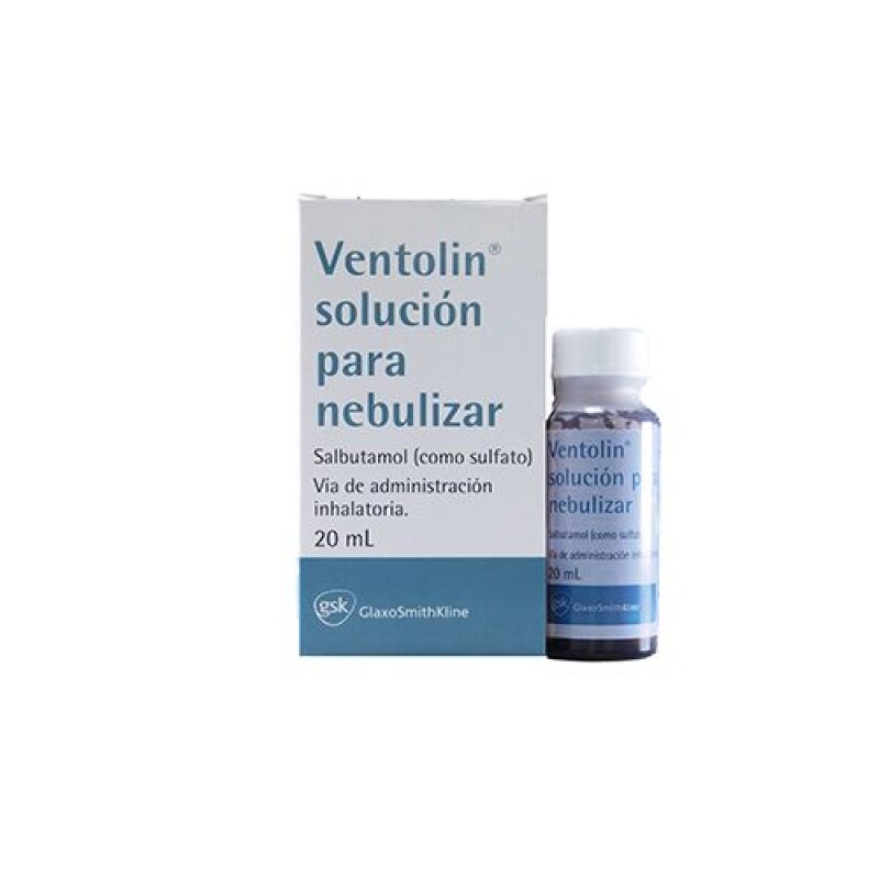 Ventolin Solución P/Nebulizar 20 ml Ventolin Solución P/Nebulizar 20 ml