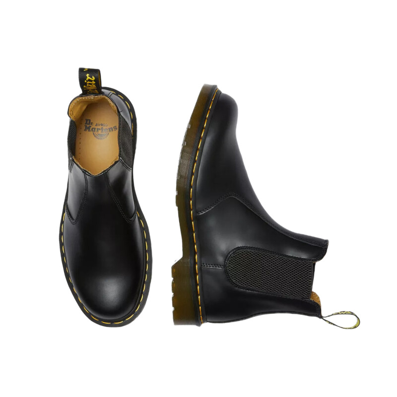 Botas Dr. Martens 2976 Ys Black Smooth - Negro Botas Dr. Martens 2976 Ys Black Smooth - Negro