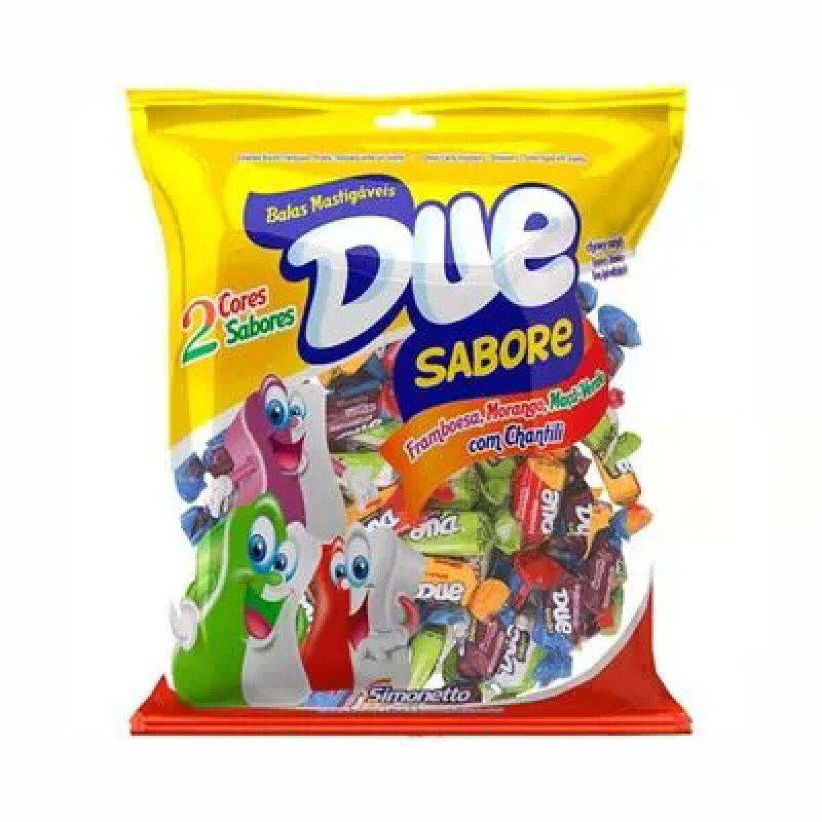 Caramelo Masticable Simonetto 300 grs - 2 Sabores 