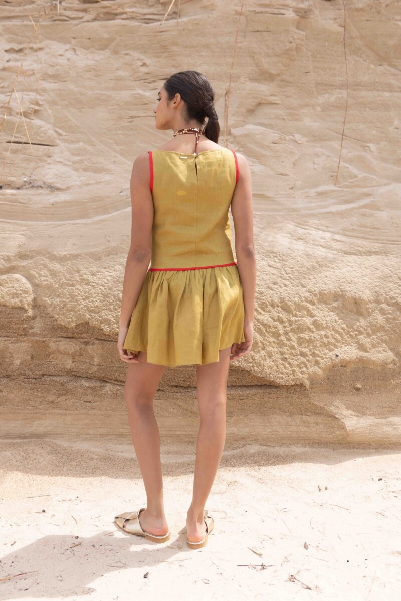 VESTIDO PULPA Pistacho