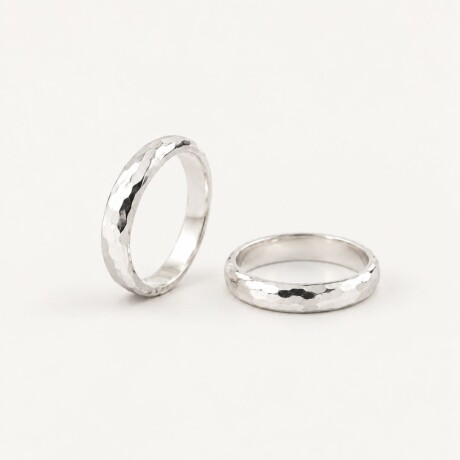 Alianzas Labradas - Plata 925 Alianzas Labradas - Plata 925