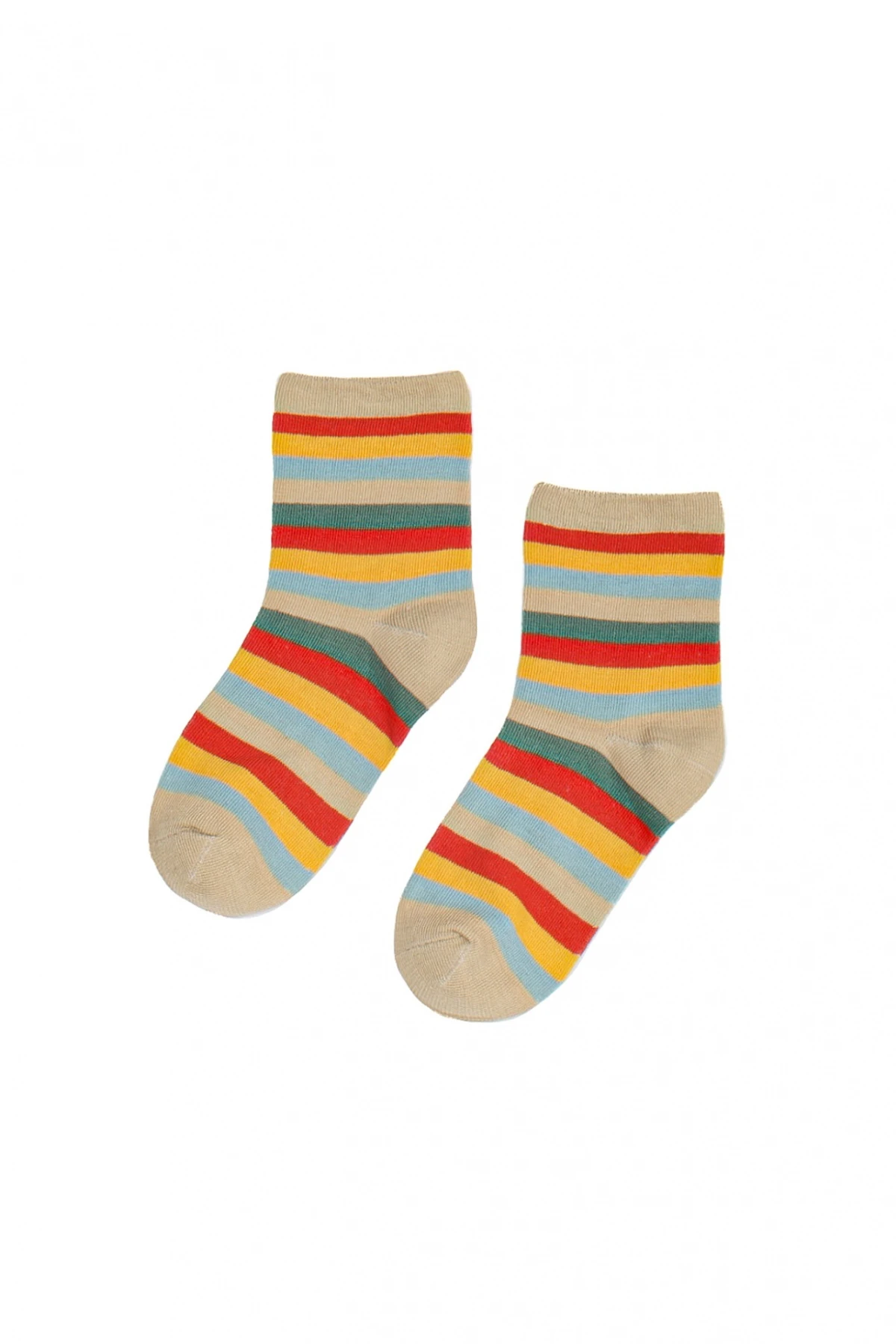 Medias Kids Bloque Color Rayas