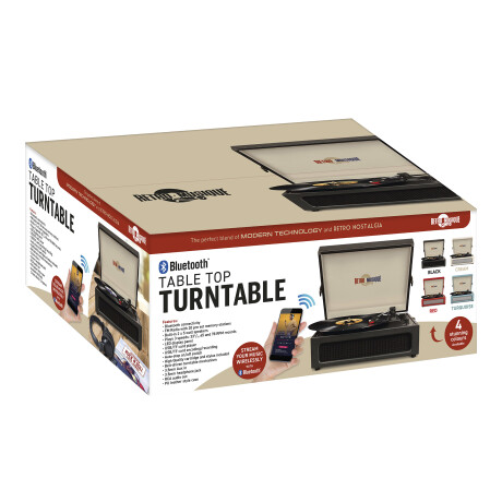 Tocadiscos Vinilo Retro Musique Kxrm28 Bt Fm 001