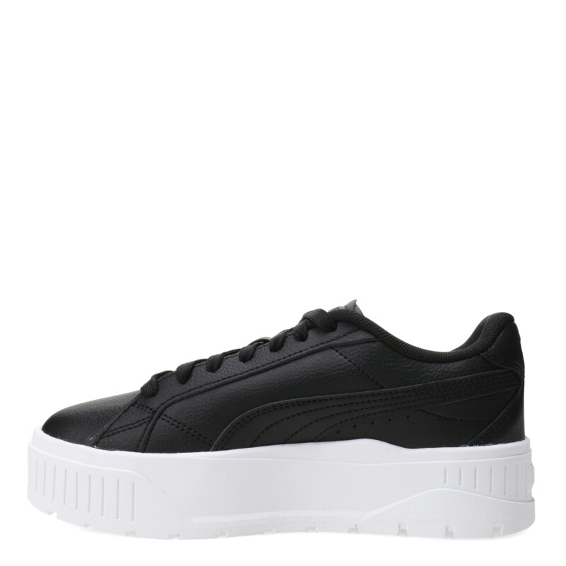 Championes de Mujer Puma Karmen II Leather Negro - Blanco