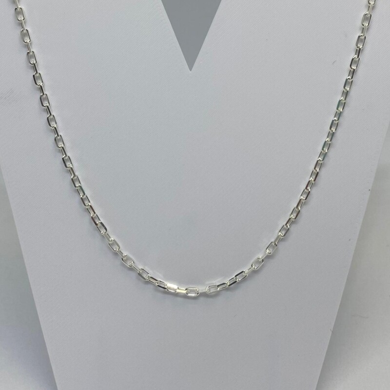 CADENA PLATA , TIPO FORCE , LONGITUD 45 CM L8d1401-060-45