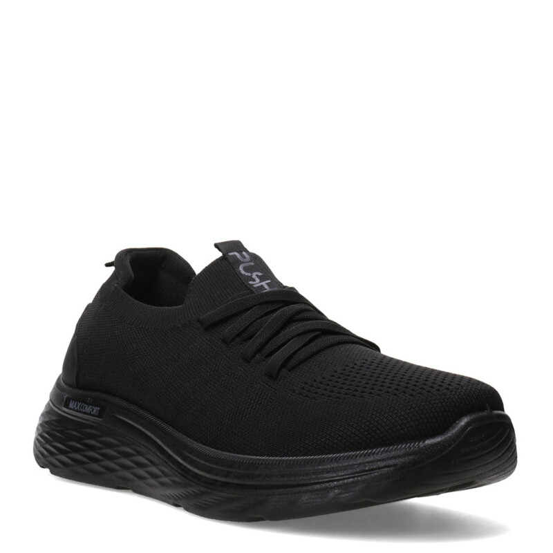 Championes de Hombre PUSH Rumy Con Cordones Negro
