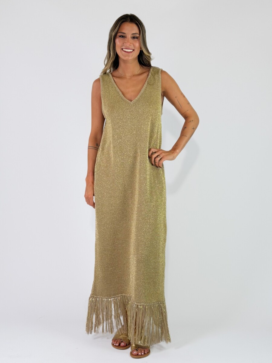 VESTIDO LUMINA - DORADO 