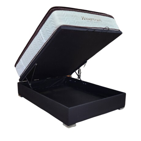 Sommier 2 Plazas Box Baul Hamptons Hybrid Palladium Sommier 2 Plazas Box Baul Hamptons Hybrid Palladium