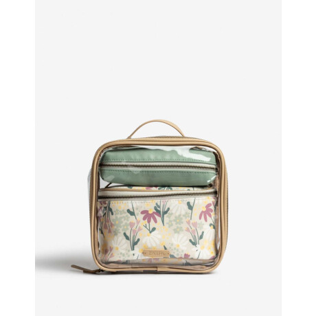 Set De Portacosméticos Estampado Flores