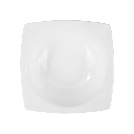 Bowl cuadrado de ceramica blanca Bowl cuadrado de ceramica blanca