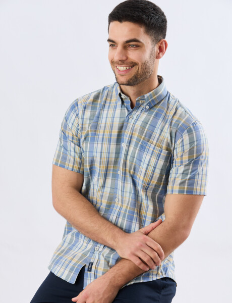 CAMISA SPORT CUADROS Verde