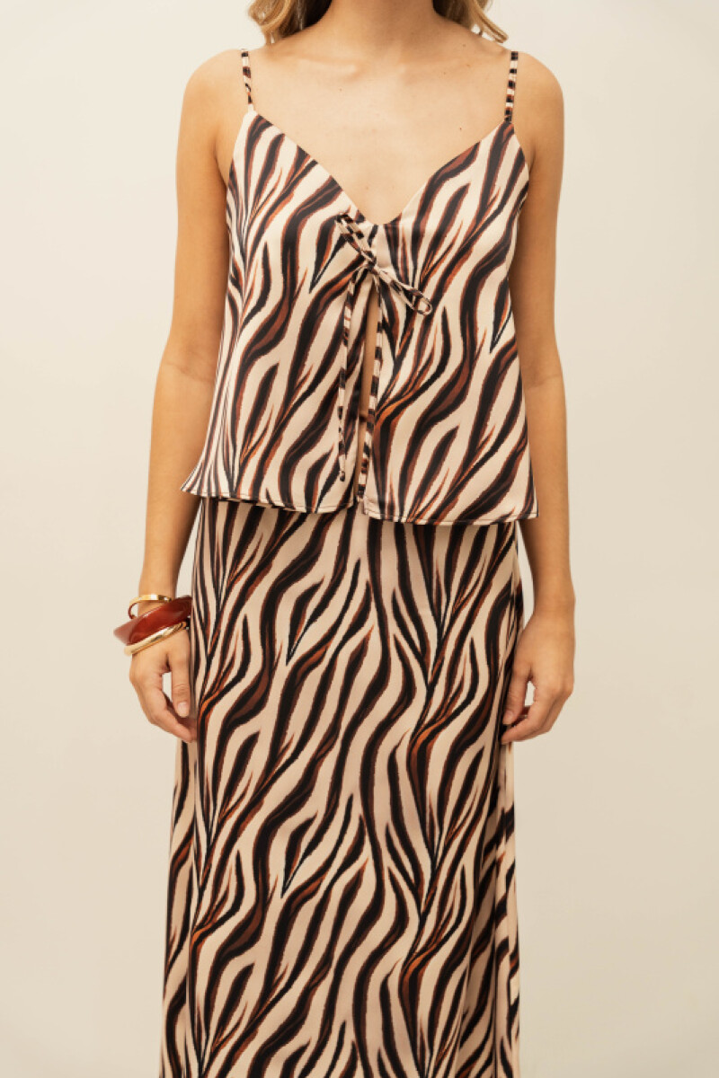 BLUSA ASIA AUNTUMN ZEBRA BLUSA ASIA AUNTUMN ZEBRA