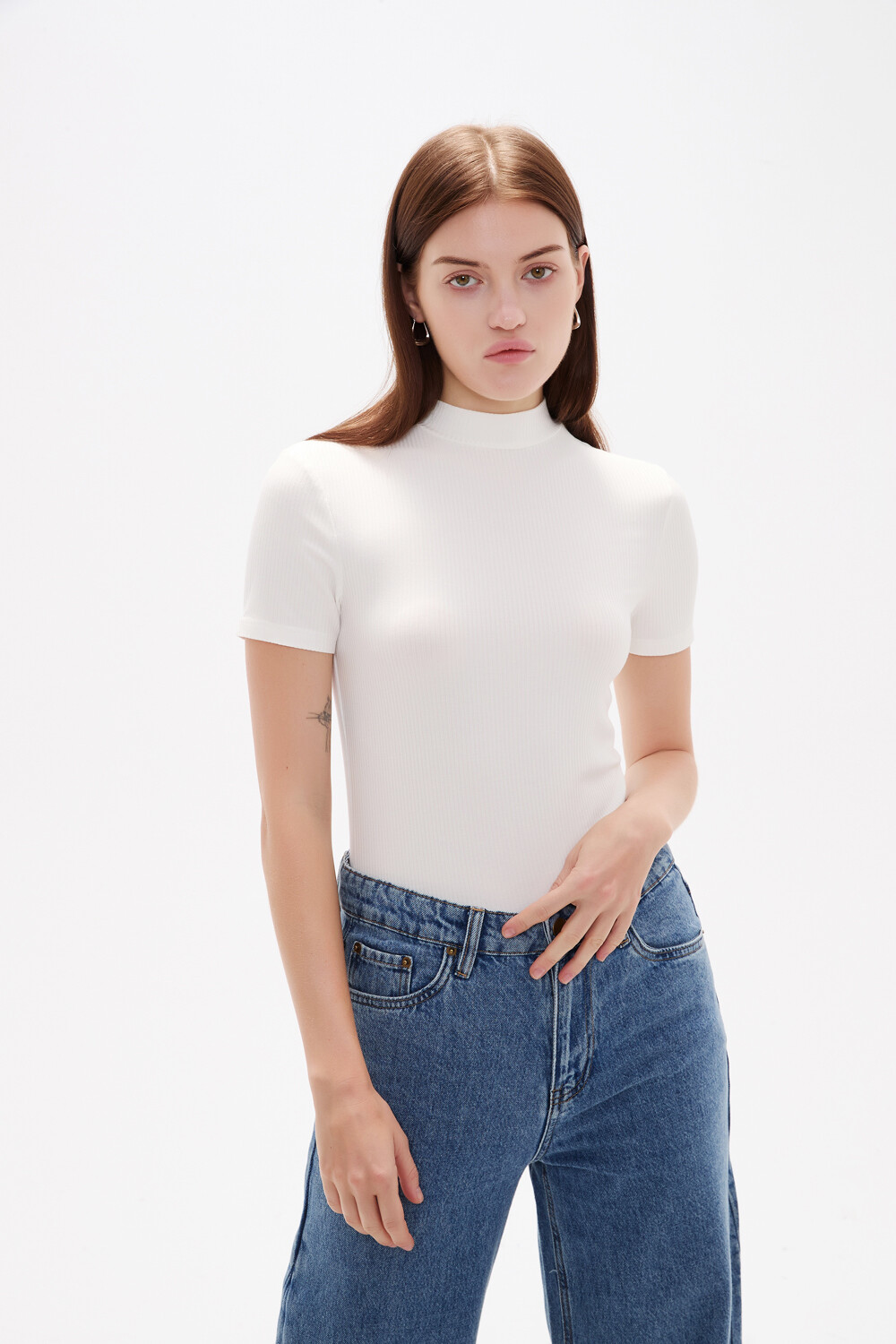 Remera Daly Marfil / Off White
