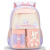 Mochila Kawaii Escolar Infantil Diseño Peluche Conejito Color Rosado