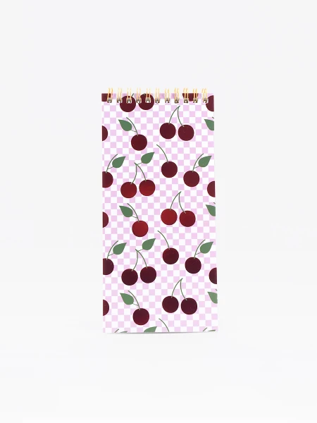 LIBRETA DE NOTAS ROJO
