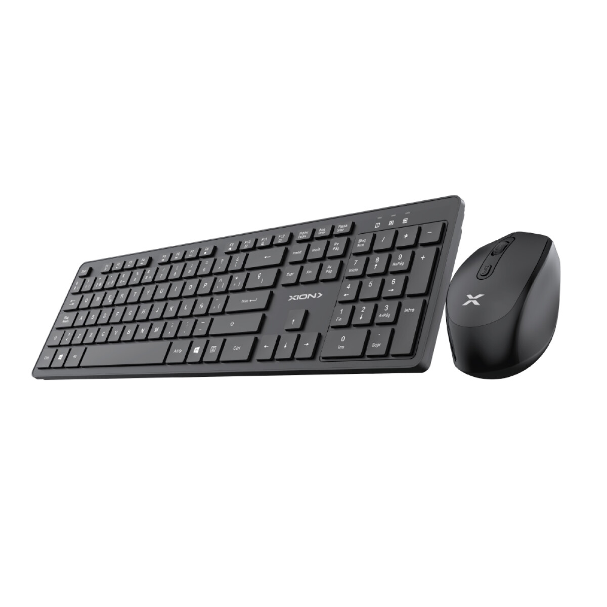 combo mouse y teclado inalámbrico. 