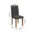 Conjunto Comedor Indekés Miami 4 Sillas Freijó Off White Grafito Conjunto Comedor Indekés Miami 4 Sillas Freijó Off White Grafito