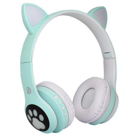 Auricular Vincha Bluetooth De Gato Cat Bass Infantil 7 Luces Auricular Vincha Bluetooth De Gato Cat Bass Infantil 7 Luces